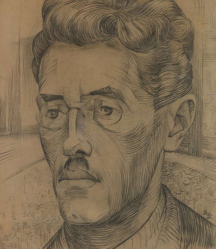 ‘Portrait of the artist’s brother-in-law, Sergei Rudich’
